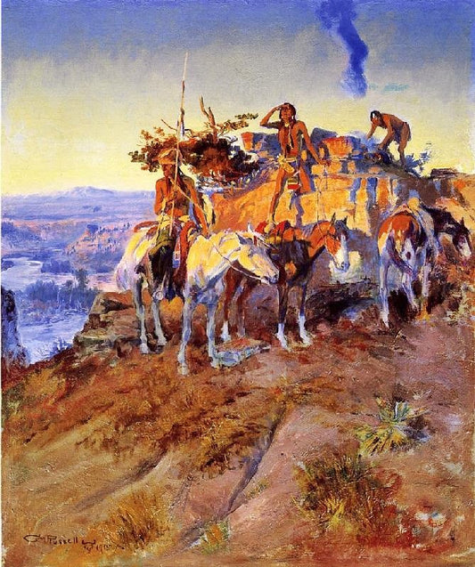 Signal Smoke by Charles Marion Russell