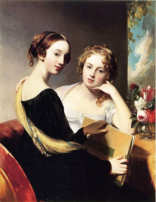 Misses Mary And Emily Mceuen by Thomas Sull