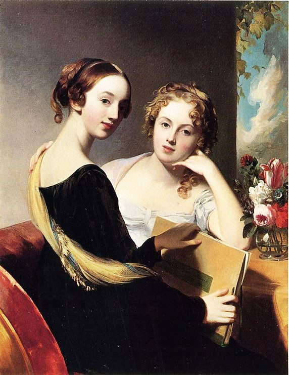 Misses Mary And Emily Mceuen by Thomas Sull