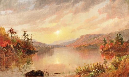 Autumn Lake by Jasper Francis Cropse