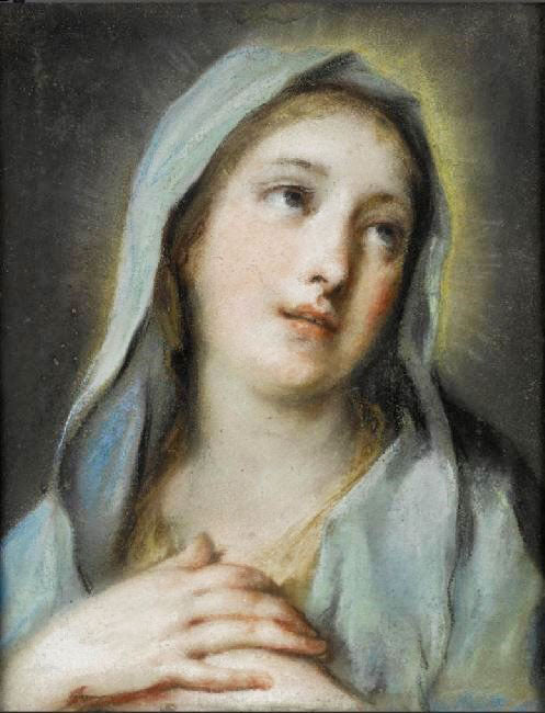 The Madonna by Rosalba Carriera