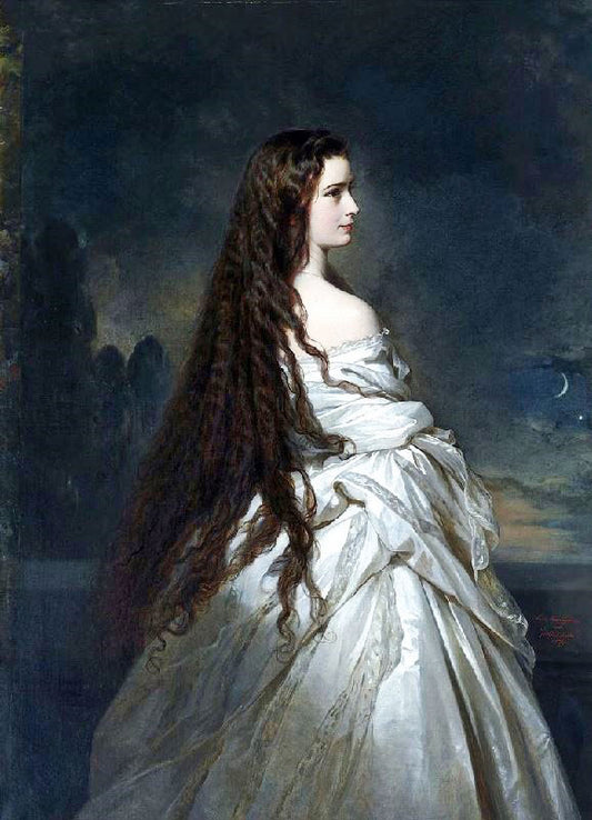 Empress Elisabeth Of Austria by Franz Xavier Winterhalter