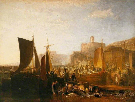 St Mawes At The Pilchard Season by Joseph Turner