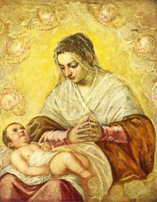 The Madonna Of The Stars by Jacopo Tintoretto