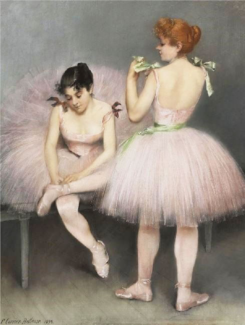 The Dancers by Pierre Carrier-Belleuse