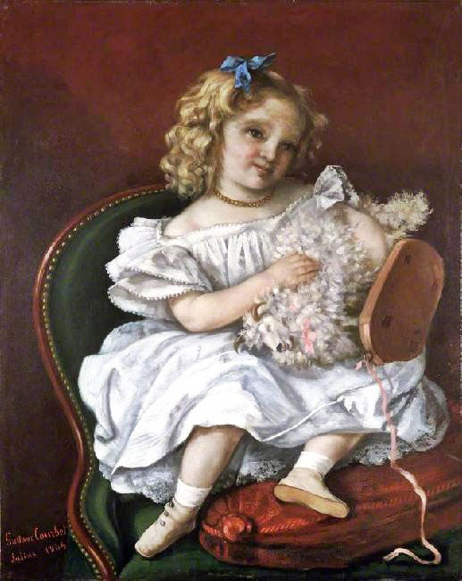Beatrice Bouvet by Gustave Courbet