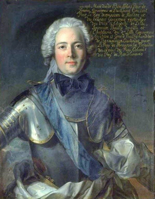 Portrait Of The Duc De Boufflers by Jean-Marc Nattier