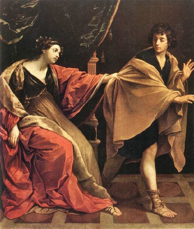 Joseph And Potiphar’S Wife, 1631 by Guido Reni