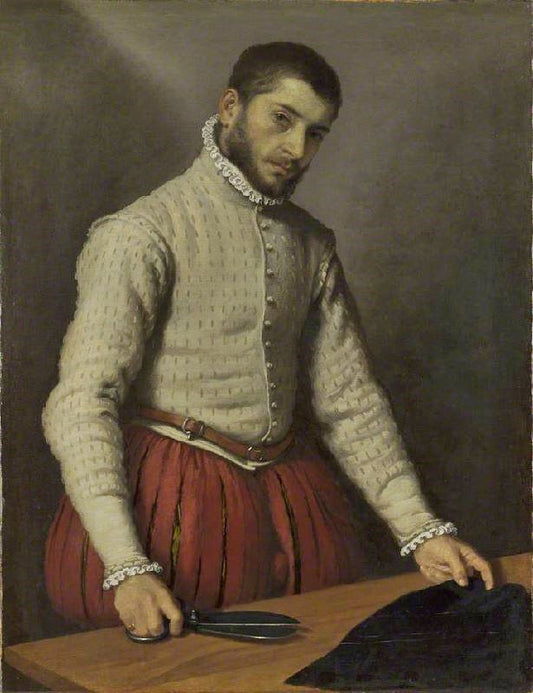 The Tailor (’Il Tagliapanni’) by Giovanni Battista Moroni