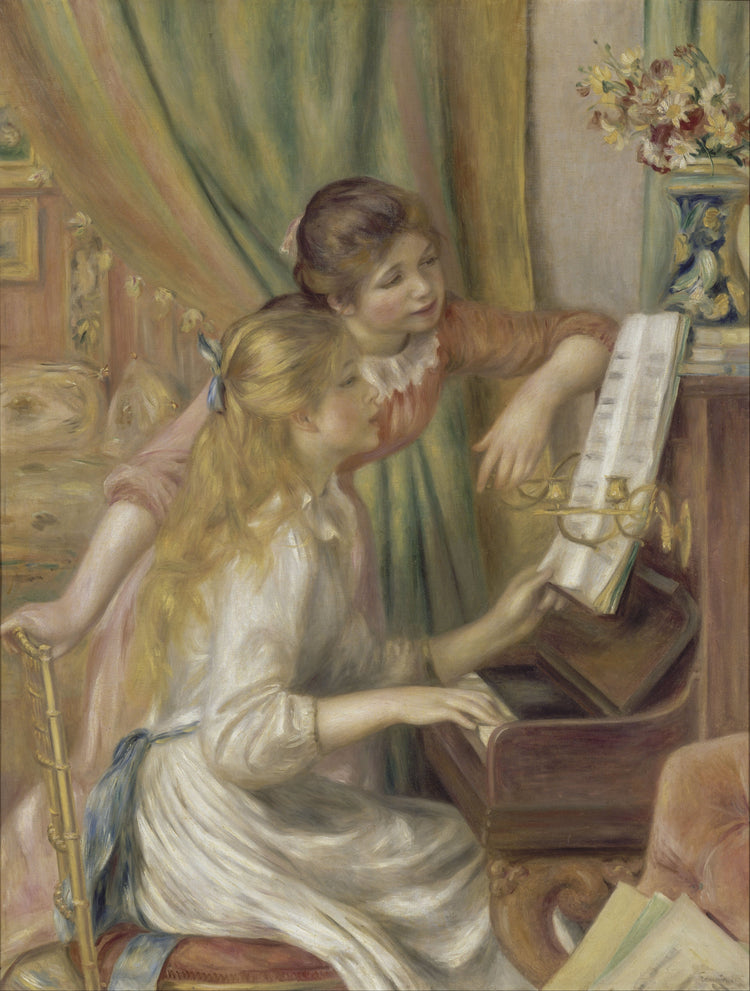 GIRLS AT THE PIANO