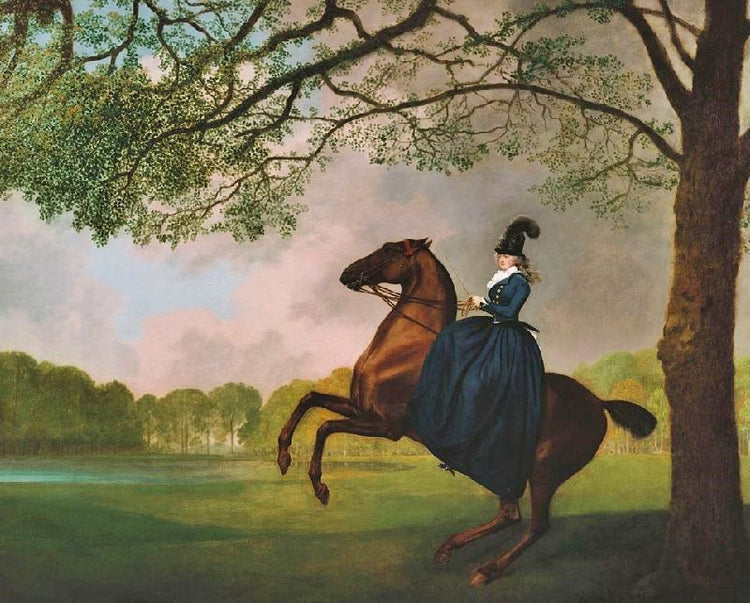Laetitia, Lady Lade by George Stubbs