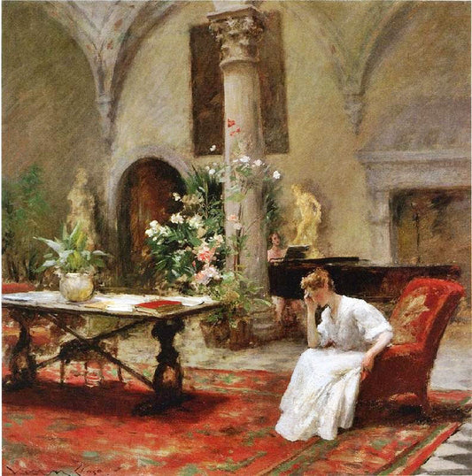 The Song by William Merritt Chase