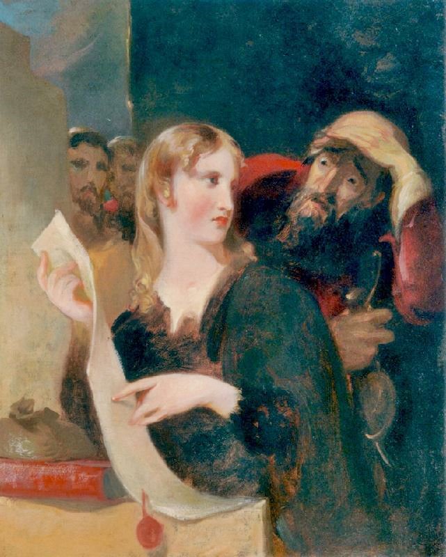 Portia, Merchant Of Venice by Thomas Sull