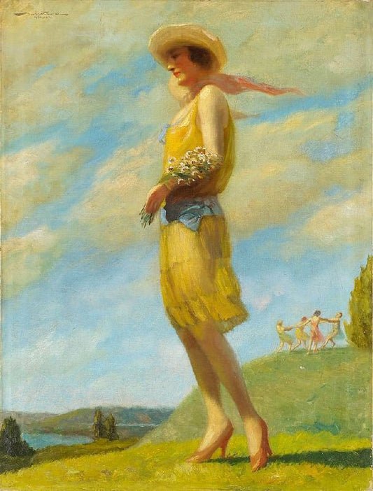 The Spring Dance by Hans Hassenteufel