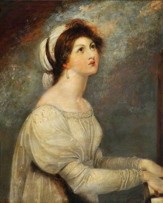 Lady Hamilton As Saint Cecilia by Richard Westall