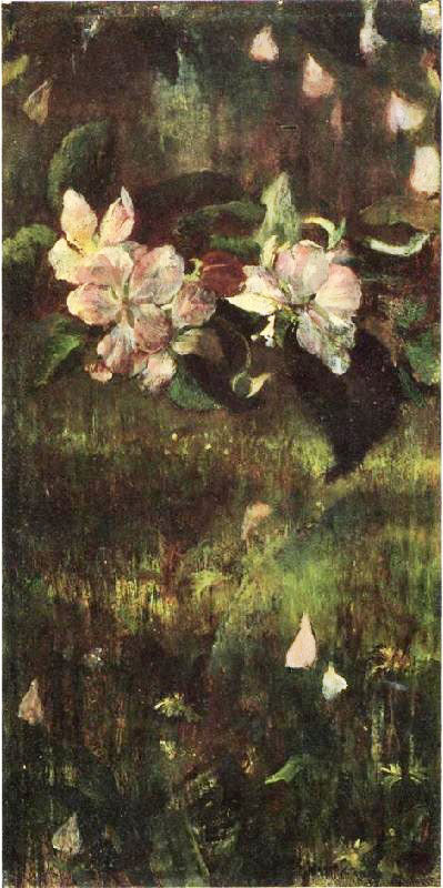 Apple Blossoms, 1878 by John La Farge