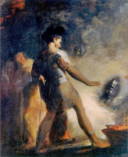 Macbeth In The Witches’ Cave by Thomas Sull