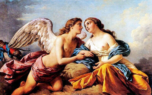 Allegory Of The Five Senses, Touch by Louis Jean François Lagrenée