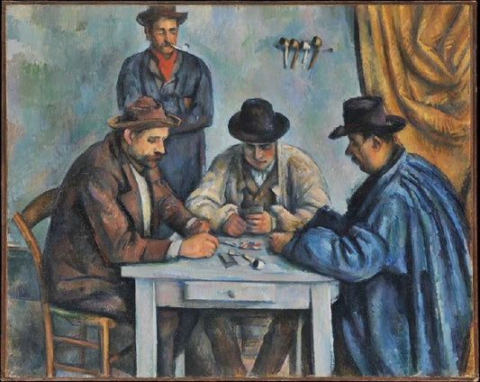 The Card Players by Paul Cézanne