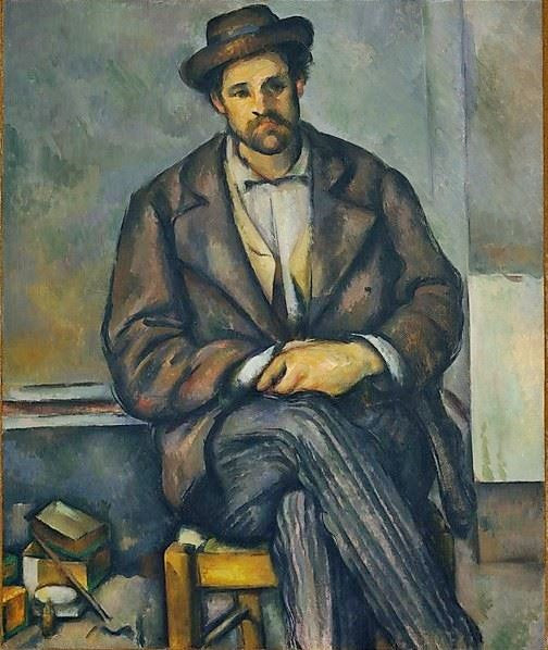 Seated Peasant by Paul Cézanne