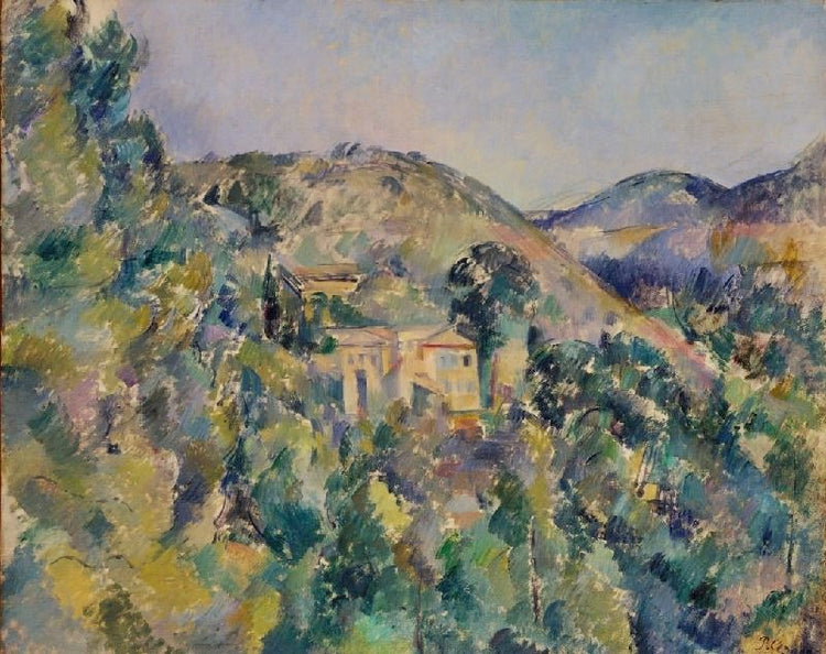 View Of The Domaine Saint-Joseph by Paul Cézanne