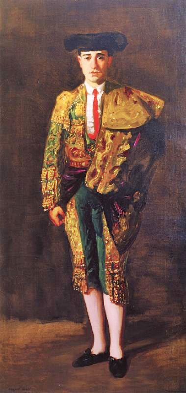 Portrait Of El Matador, Felix Asiego by Robert Henri