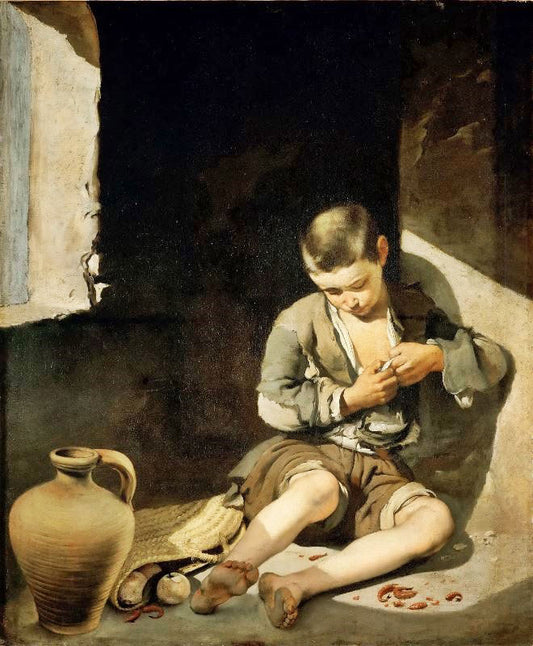 The Young Beggar by Bartolomé Esteban Murillo