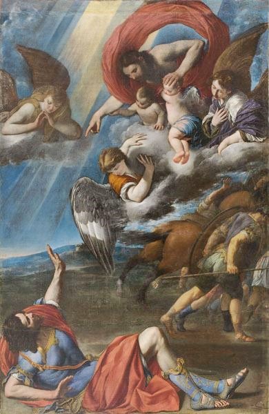 The Conversation Of Saint Paul by Juan Bautista Maíno