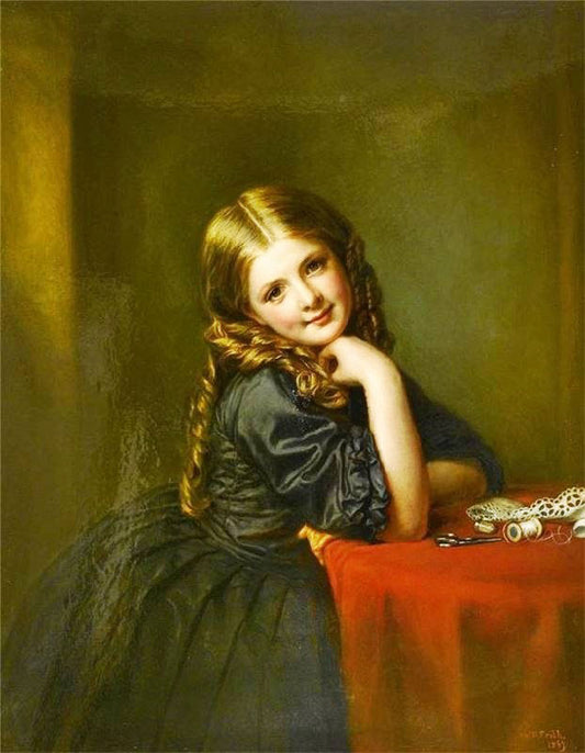 Little Seamstress by William Powell Frith