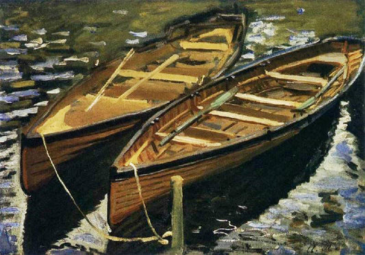 The Boats by Claude Oscar Monet