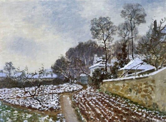 Thaw In Argenteuil by Claude Oscar Monet