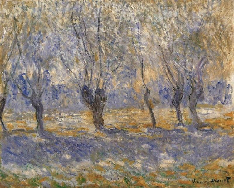 Willows In Giverny by Claude Oscar Monet