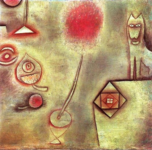 Still Life With Animal Statuette by Paul Klee