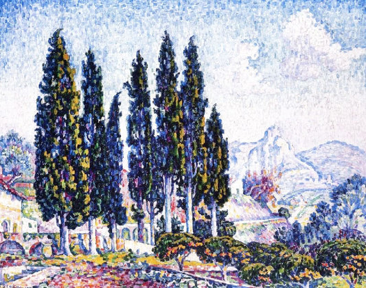 The Garden At Saint-Paul by Paul Signac