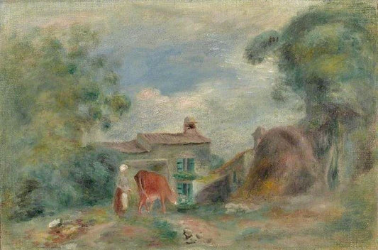 Landscape With Figures by Pierre Auguste Renoir