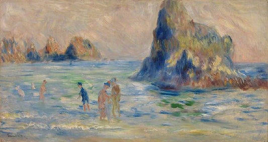 Moulin Huet Bay, Guernsey by Pierre Auguste Renoir