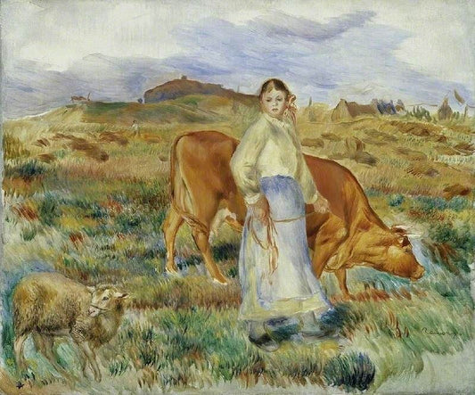 Return From The Fields by Pierre Auguste Renoir