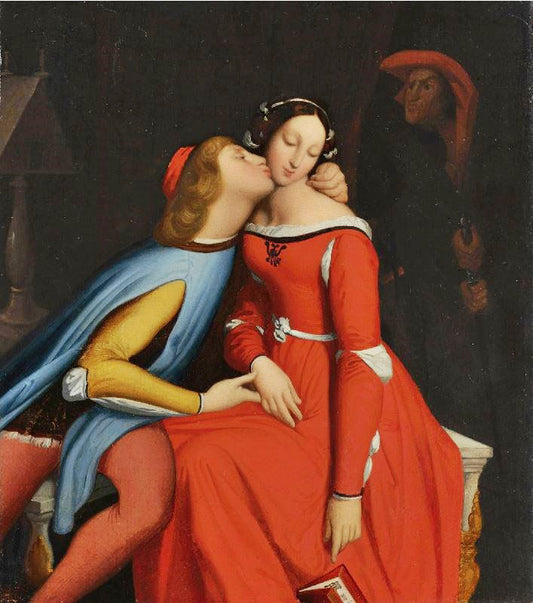 Paolo And Francesca by Jean-Auguste-Dominique Ingres