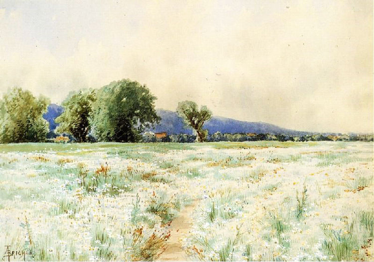The Daisy Field by Alfred Thompson Bricher