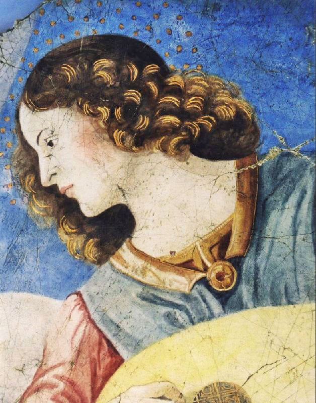 Angel With Lute by Ambrosi Melozzo
