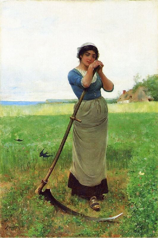 The Peasant Girl by Henry Bacon