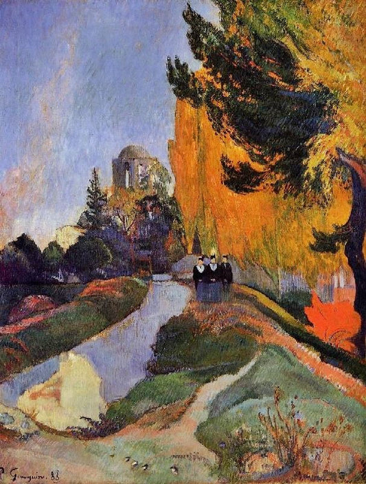 Les Alyschamps by Paul Gauguin
