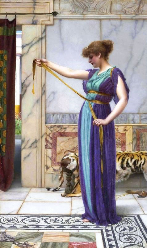 A Pompeian Lady by John William Godward