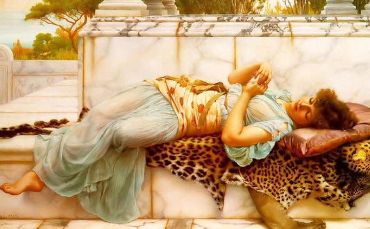 The Betrothed by John William Godward
