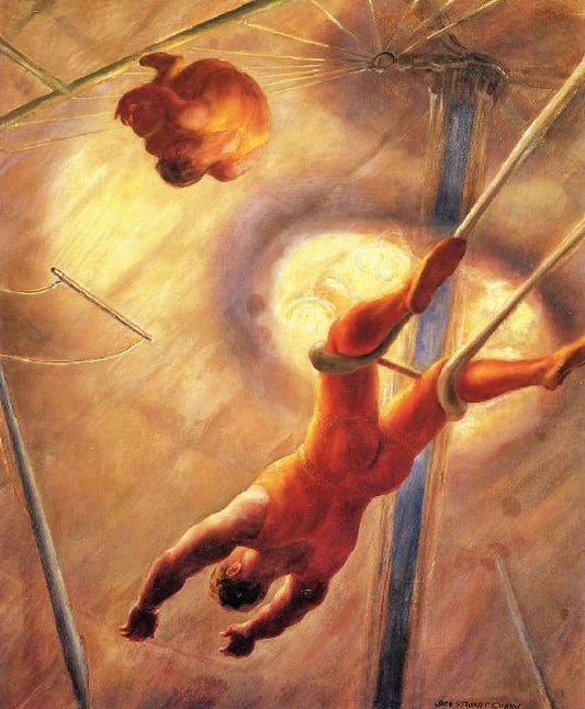 The Flying Codonas by John Steuart Curr