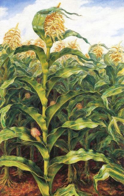 Kansas Cornfield by John Steuart Curr