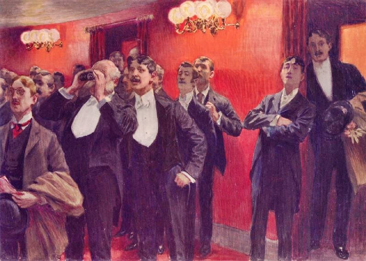 Standing Room Only by Edward Potthast
