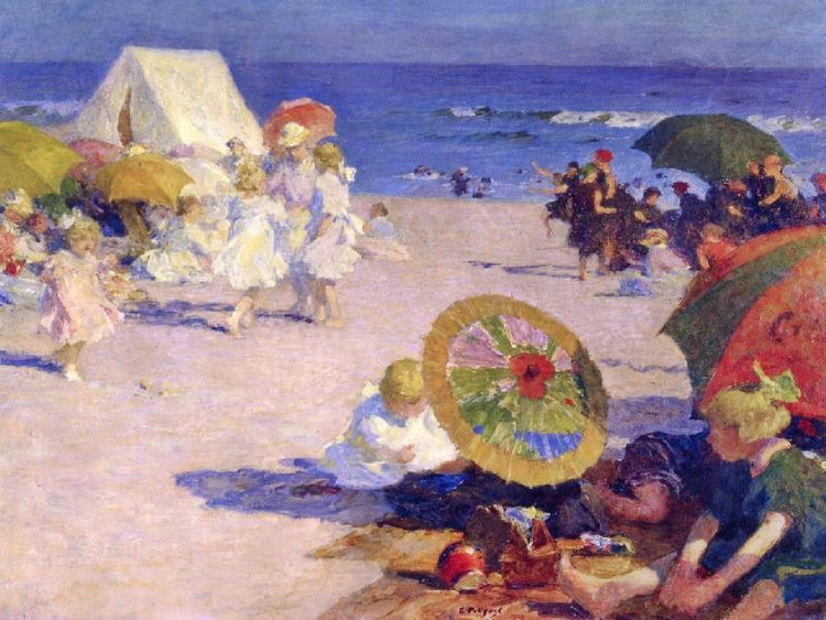 The Joy Of The Sea by Edward Potthast