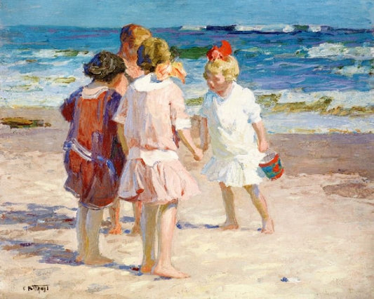 A Rare Find by Edward Potthast