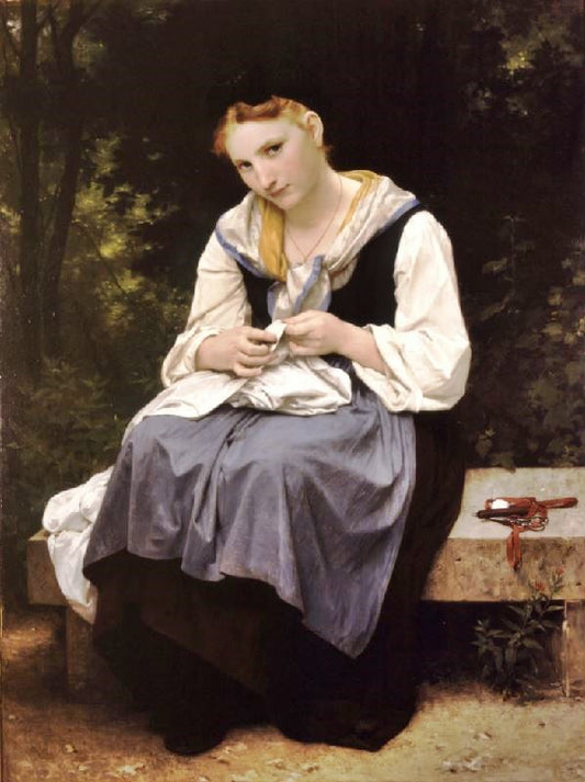 The Young Worker by William Bouguereau